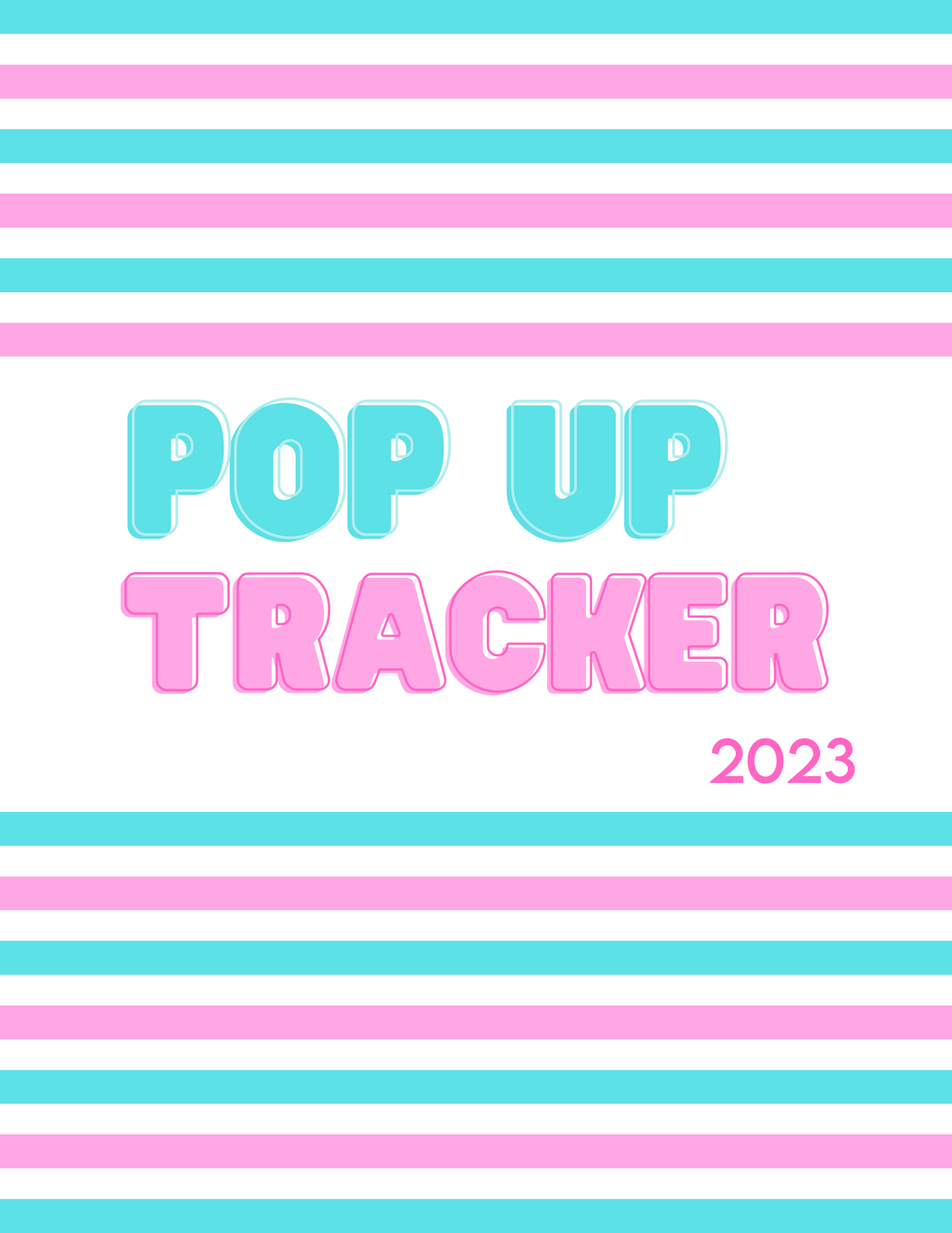 Pop Up Tracker