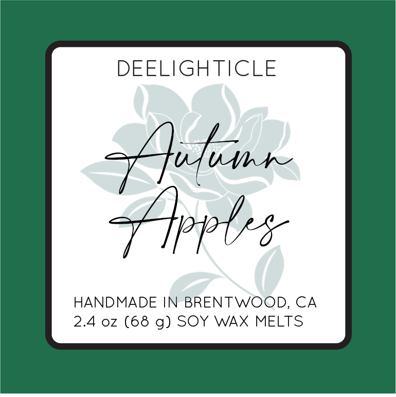 Autumn Apples - Soy Wax Melt - Scented Wax Melt