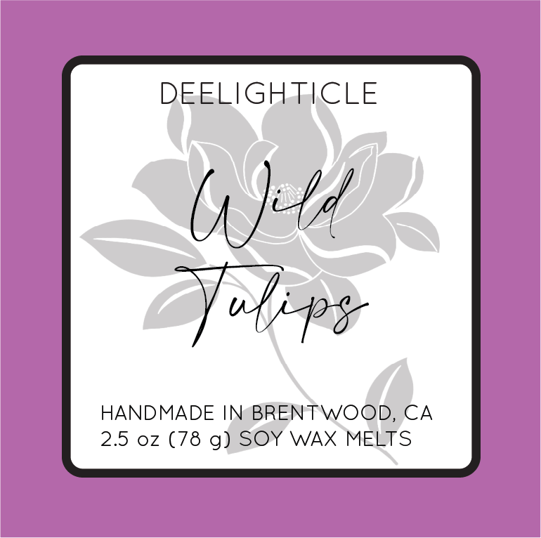 Wild Tulips - Soy Wax Melt - Scented Wax Melt
