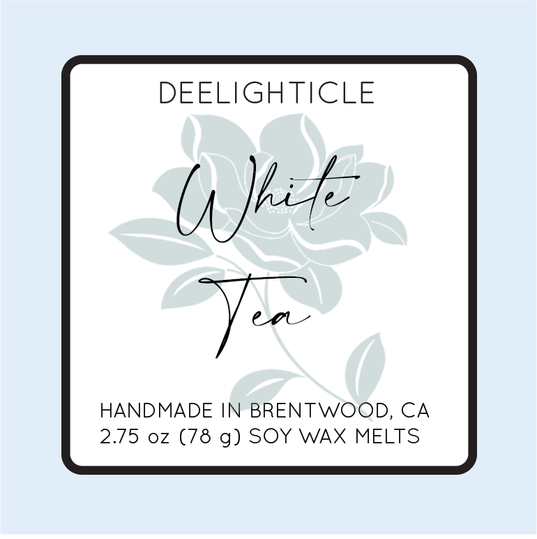 White Tea - Soy Wax Melt - Scented Wax Melt