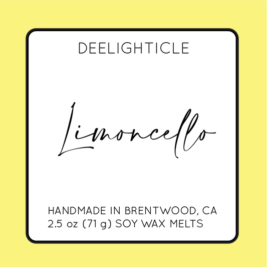 Limoncello - Soy Wax Melt - Scented Wax Melt