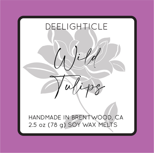 Wild Tulips - Soy Wax Melt - Scented Wax Melt