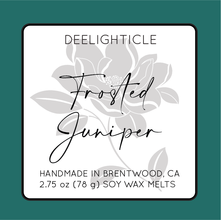 Frosted Juniper - Scented Soy Wax Melts