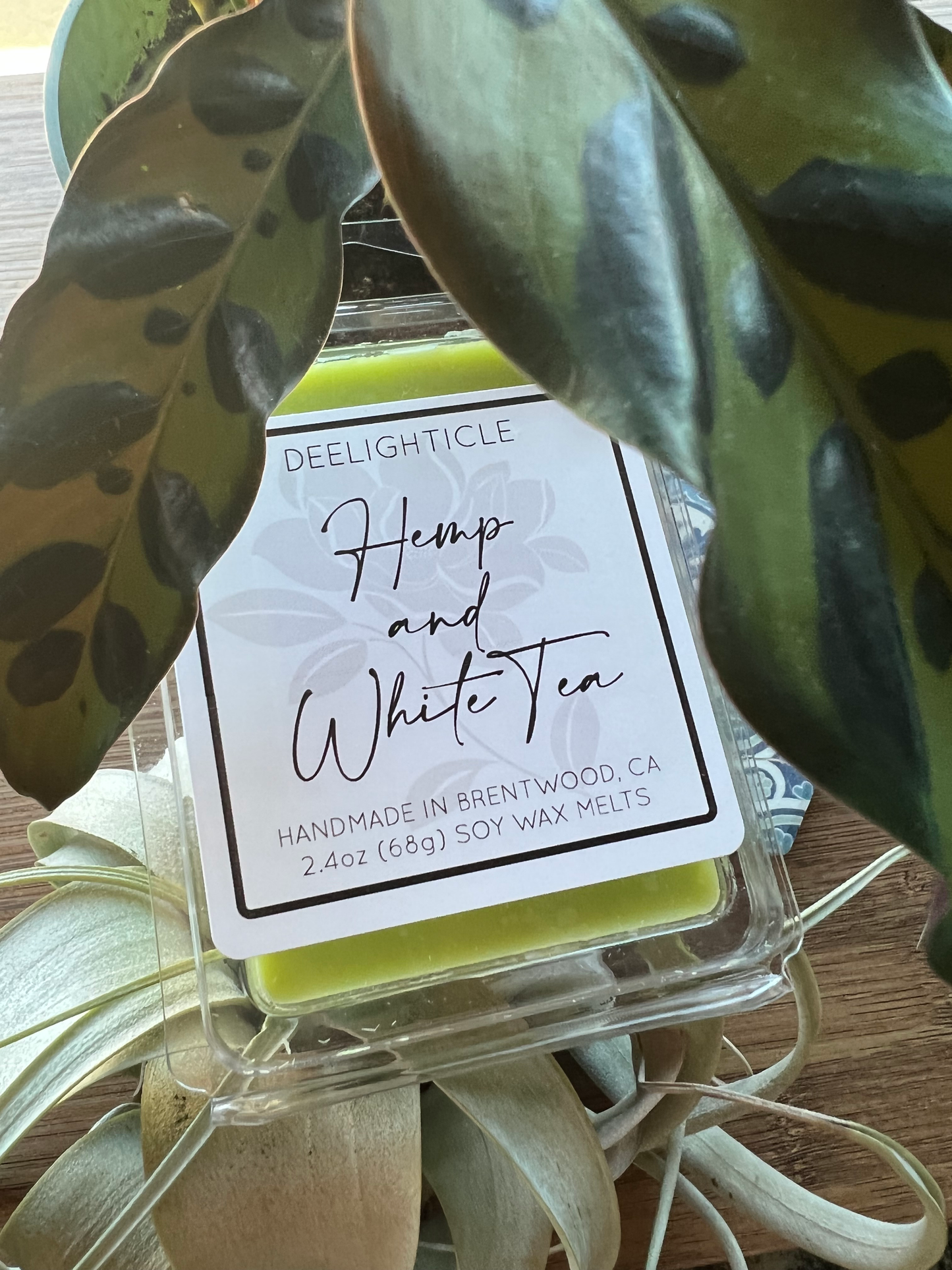 Hemp & White Tea - Soy Wax Melt - Scented Wax Melt