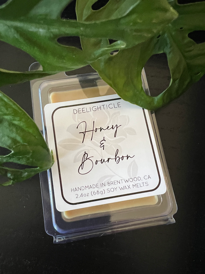 Honey & Bourbon - Soy Wax Melt - Scented Wax Melt