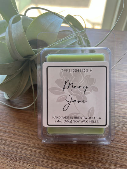 Mary Jane - Soy Wax Melt - Scented Wax Melt